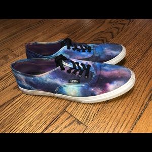 galaxy print vans